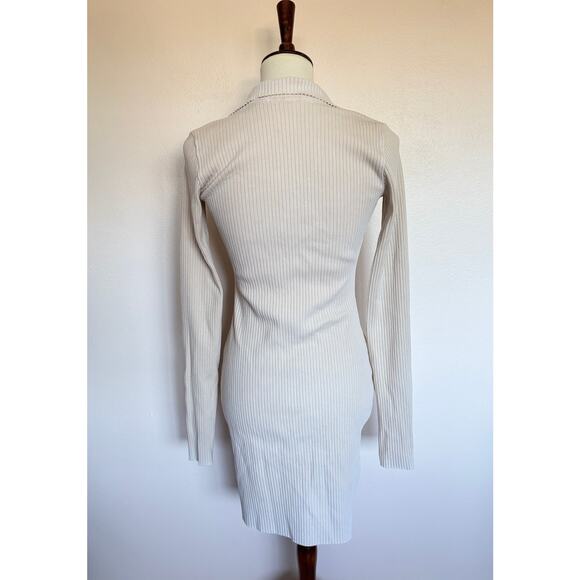 COTTON CITIZEN Ibiza Long Sleeve Polo Dress - Picture 2 of 5